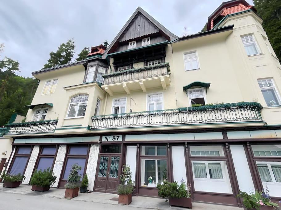 Villa Alexandercharmante Wohnung Mit Bergblick, Villa Alexander เซมเมอริง ภายนอก รูปภาพ
