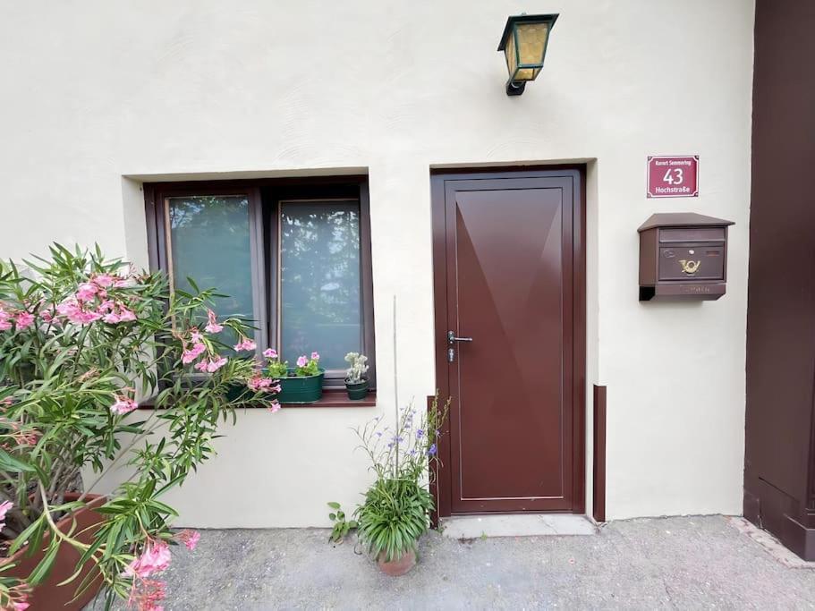 Villa Alexandercharmante Wohnung Mit Bergblick, Villa Alexander เซมเมอริง ภายนอก รูปภาพ